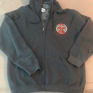 New Orleans Voodoo Doll Zip Up Hoodie